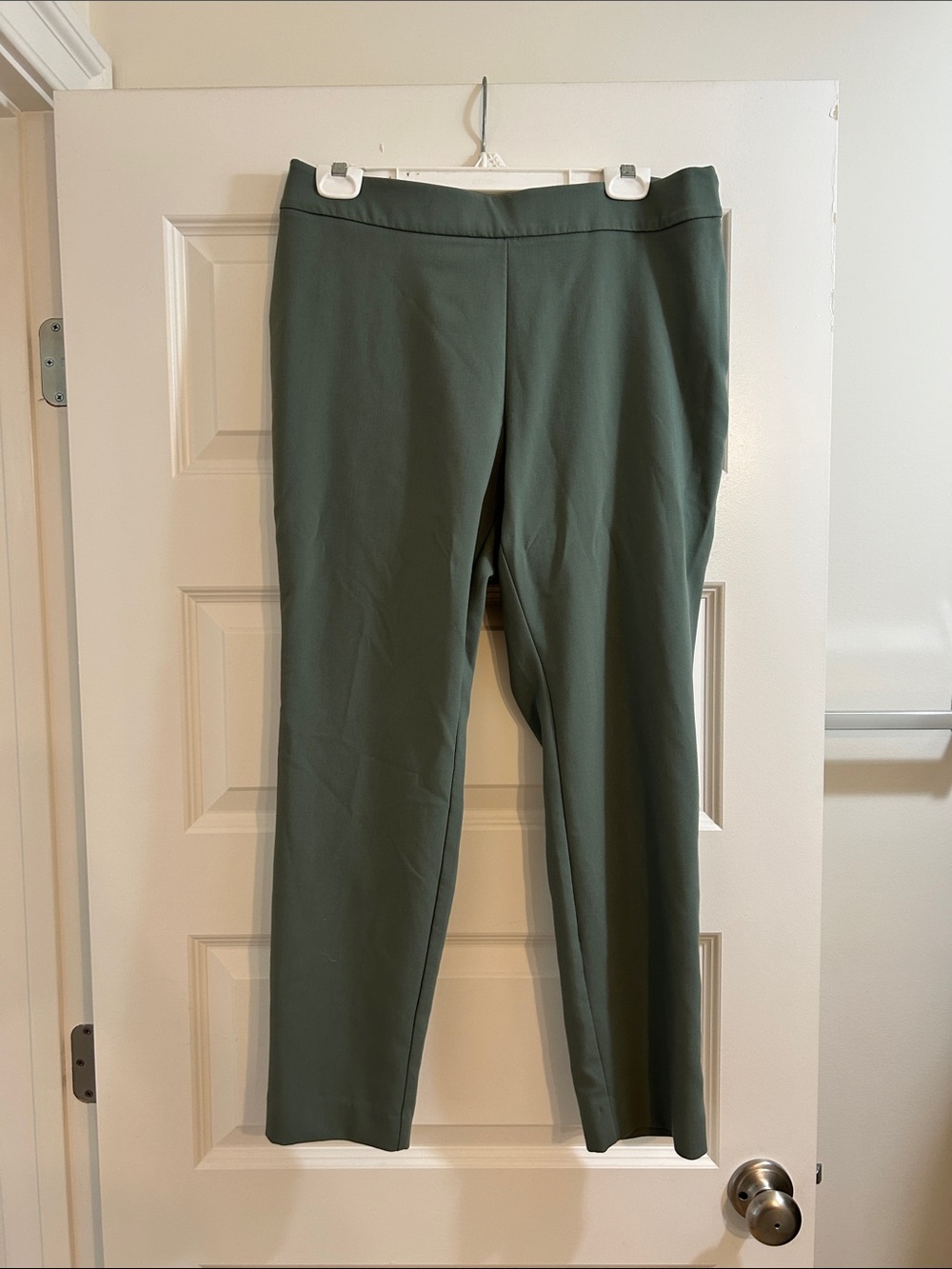 a new day Olive Green Straight-Leg Ponte Pants